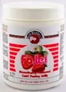 ÇİLEK Aromalı Bitkisel Dekoratif Soğuk Pasta Jeli 1 KG. Fo Marka