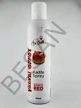 KIRMIZI SPREY KADİFE BOYA 250ML DR.GUSTO