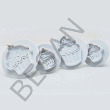 CUPCAKE BASMALI KOPAT SET 4 PARÇA