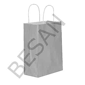 KAĞIT POŞET ÇANTA DÜZ RENK 25*12*31 cm   25 ADET/PAKET