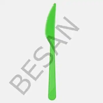 PLASTİK BIÇAK YEŞİL 25 ADET