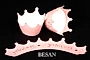 CUPCAKE KENAR DANTELİ - PRINCESS PEMBE