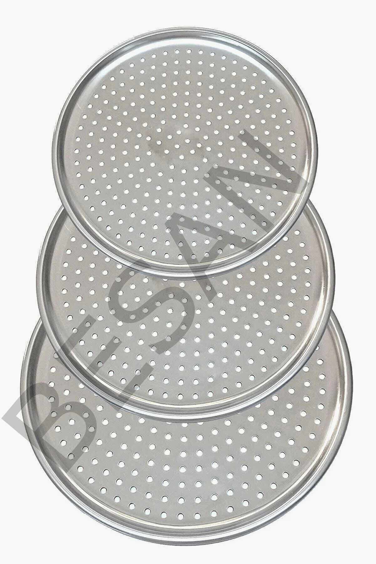 PASLANMAZ ÇELİK PİZZA TEPSİSİ 36CM