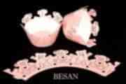 CUPCAKE KENAR DANTELİ - AYICIK PEMBE