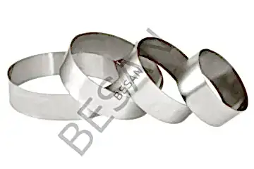YUVARLAK TEKLİ PASTA ÇEMBERİ ÇAP 14CM, YÜKSEKLİK 10 CM