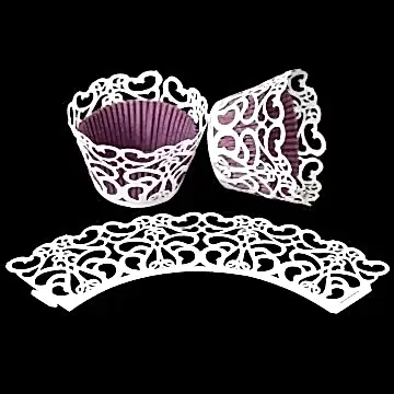 CUPCAKE KENAR DANTELİ - SEYREK DANTEL - 10 ADET