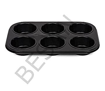 TEFLON MUFFIN TEPSİ 6'LI / 27cm.