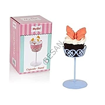 METAL CUPCAKE STANDI MAVİ