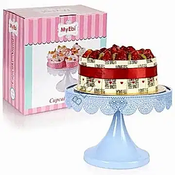 METAL CUPCAKE STANDI MAVİ