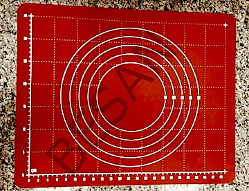 SİLİKON ÖLÇÜLÜ MAT - SİLPAT 40*50CM