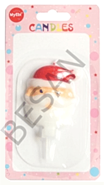 YILBAŞI MUMU NOEL BABA KAFASI